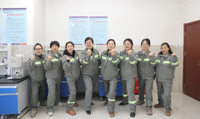 用熱情與智慧書寫巾幗擔(dān)當(dāng)——記陜煤集團(tuán)巾幗建功示范崗黃陵公司質(zhì)量管理部