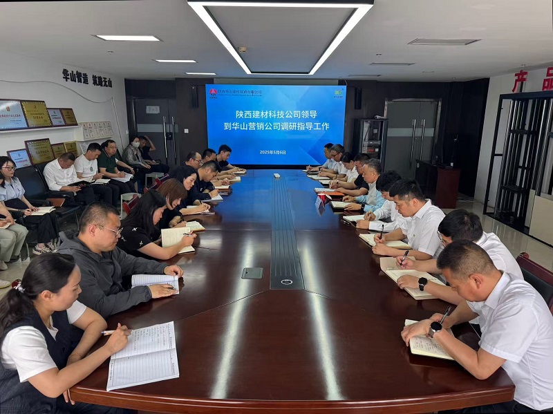 王琦到華山營銷公司調研指導工作
